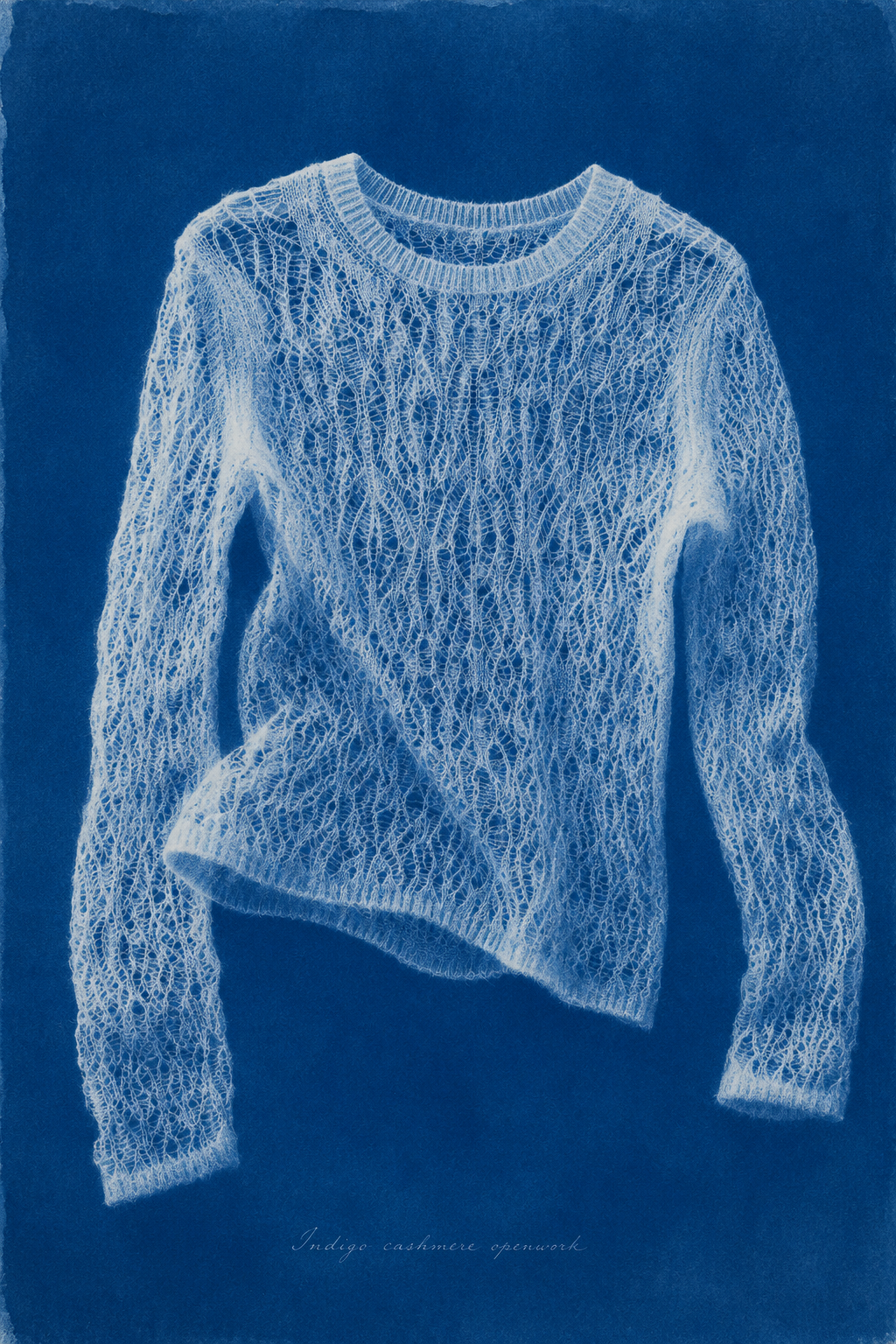 Cashmere Crewneck Sweater in Ivory